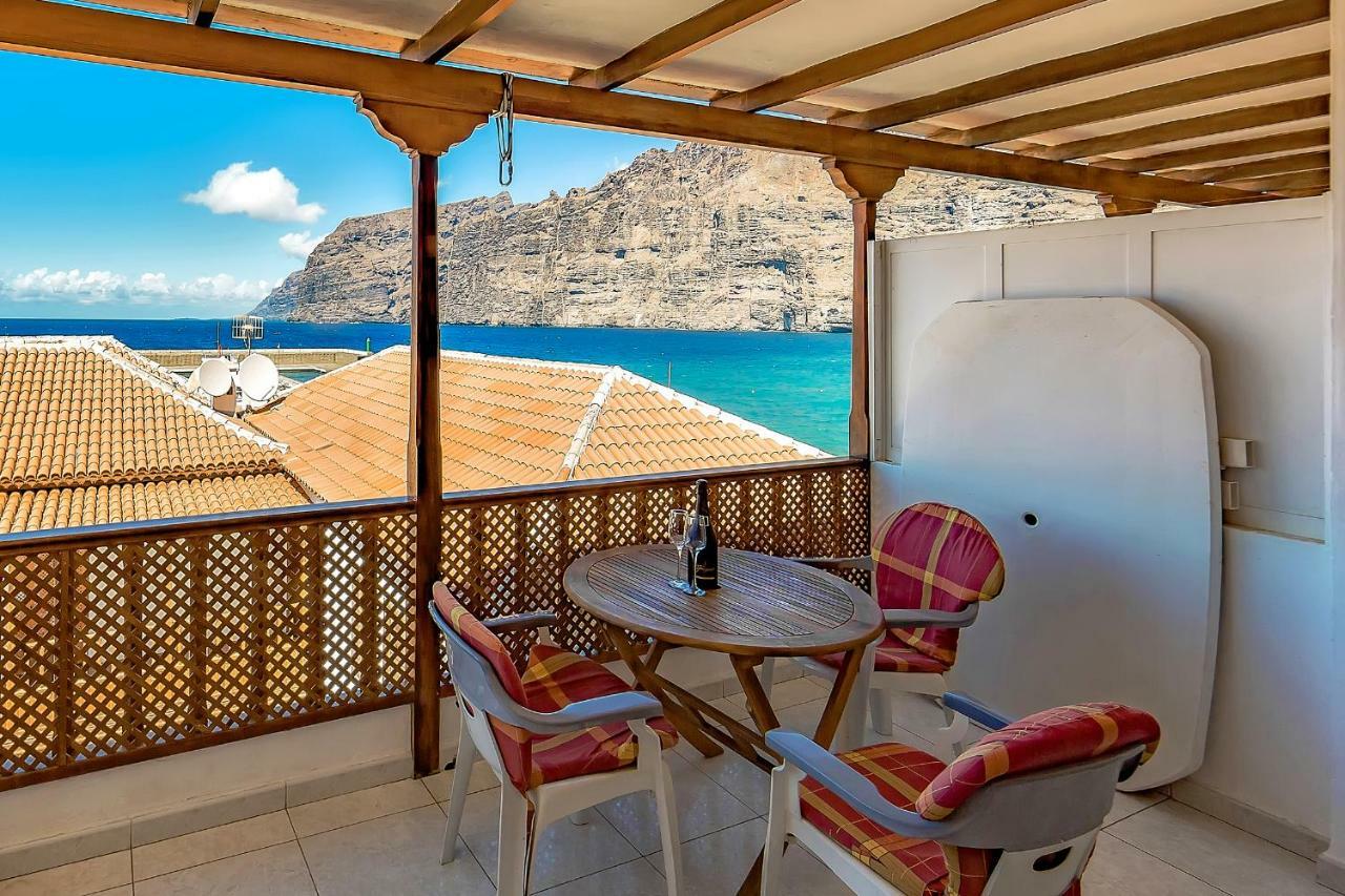 First Line Beach Front 2 Bedroom Apartment Los Gigantes Сантьяго-дель-Тейде Екстер'єр фото